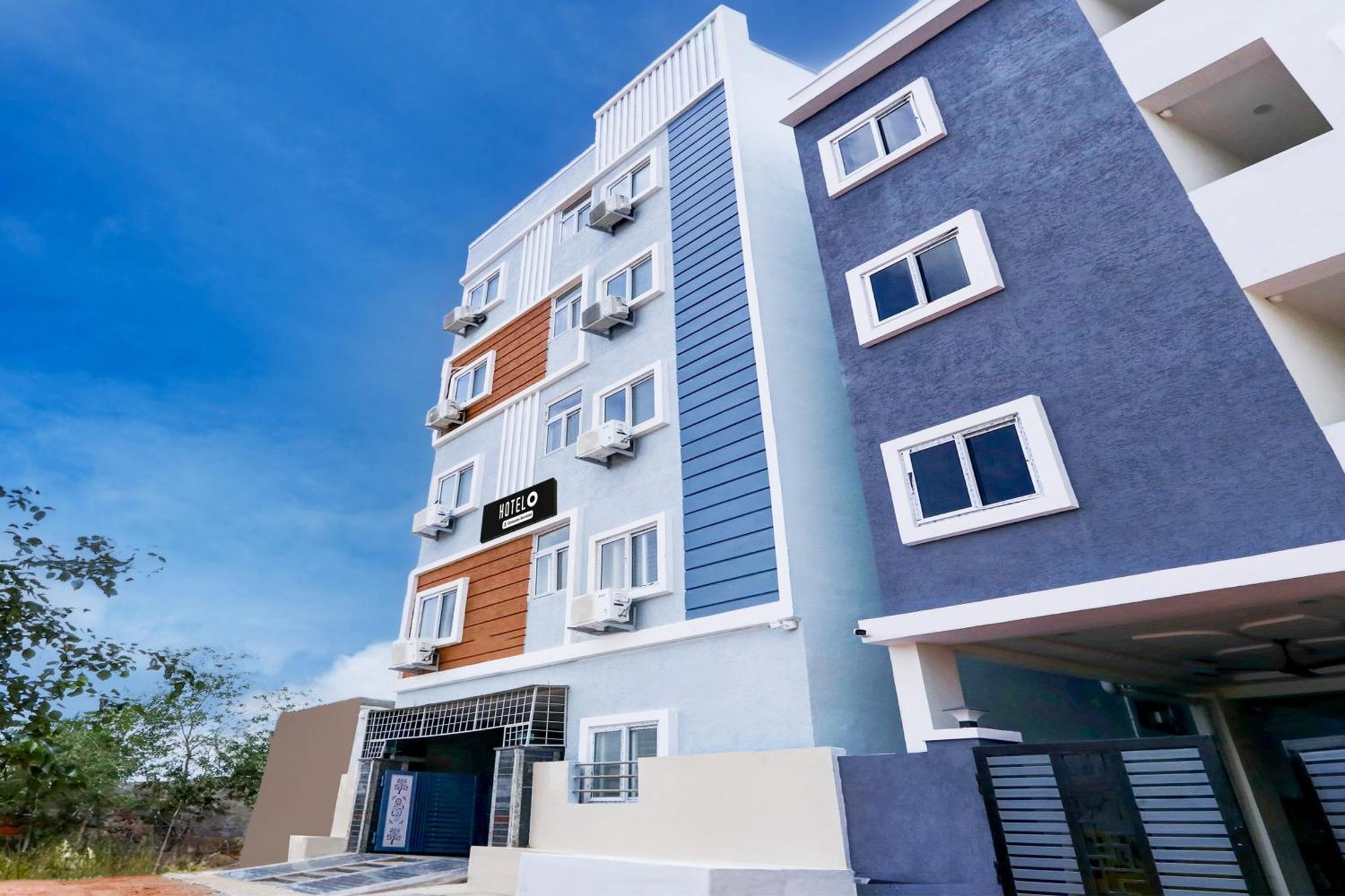 Super Hotel O Adibatla Near Tcs Ibrahimpatan Bagian luar foto